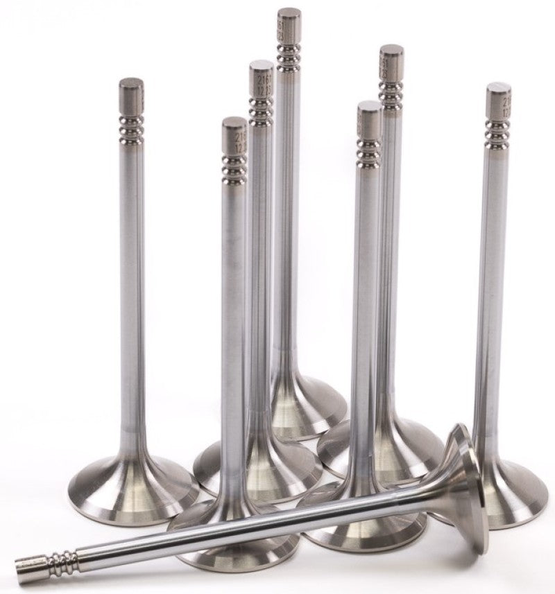 GSC P-D Ford Mustang 5.0L Coyote Gen 3 32mm Head (STD) Super Alloy Exhaust Valve - Set of 8 2165-8