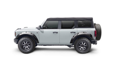 Bushwacker 2021+ Ford Bronco 4-Door Pocket Style Flares 4pc - Black 20960-02