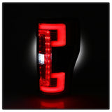 Spyder 17-18 Ford F-250 SD (w/Blind Spot Sensor) LED Tail Lights - Red Clr (ALT-YD-FS17BS-LED-RC) 5085634