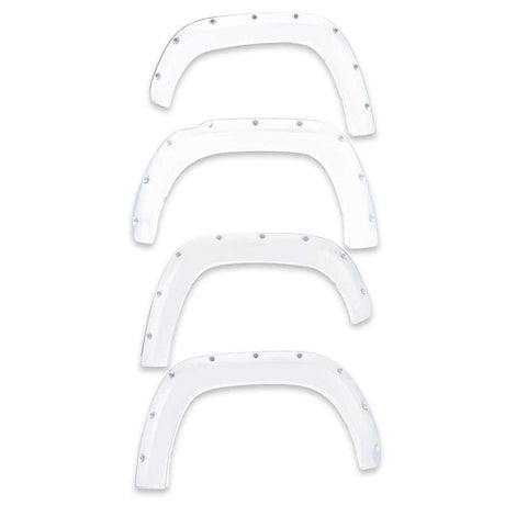 EGR 19-22 Chevrolet Silverado 1500 Summit White Traditional Bolt-On Look Fender Flares Set Of 4 791694-GAZ