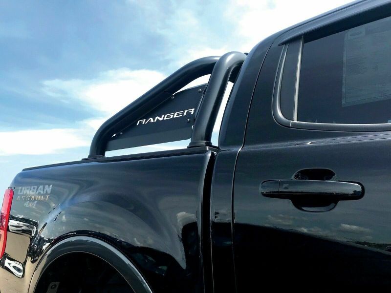 EGR 2019+ Ford Ranger Black Powder Coat S-Series Sports Bar (w/o Side Plates) SBAR0112