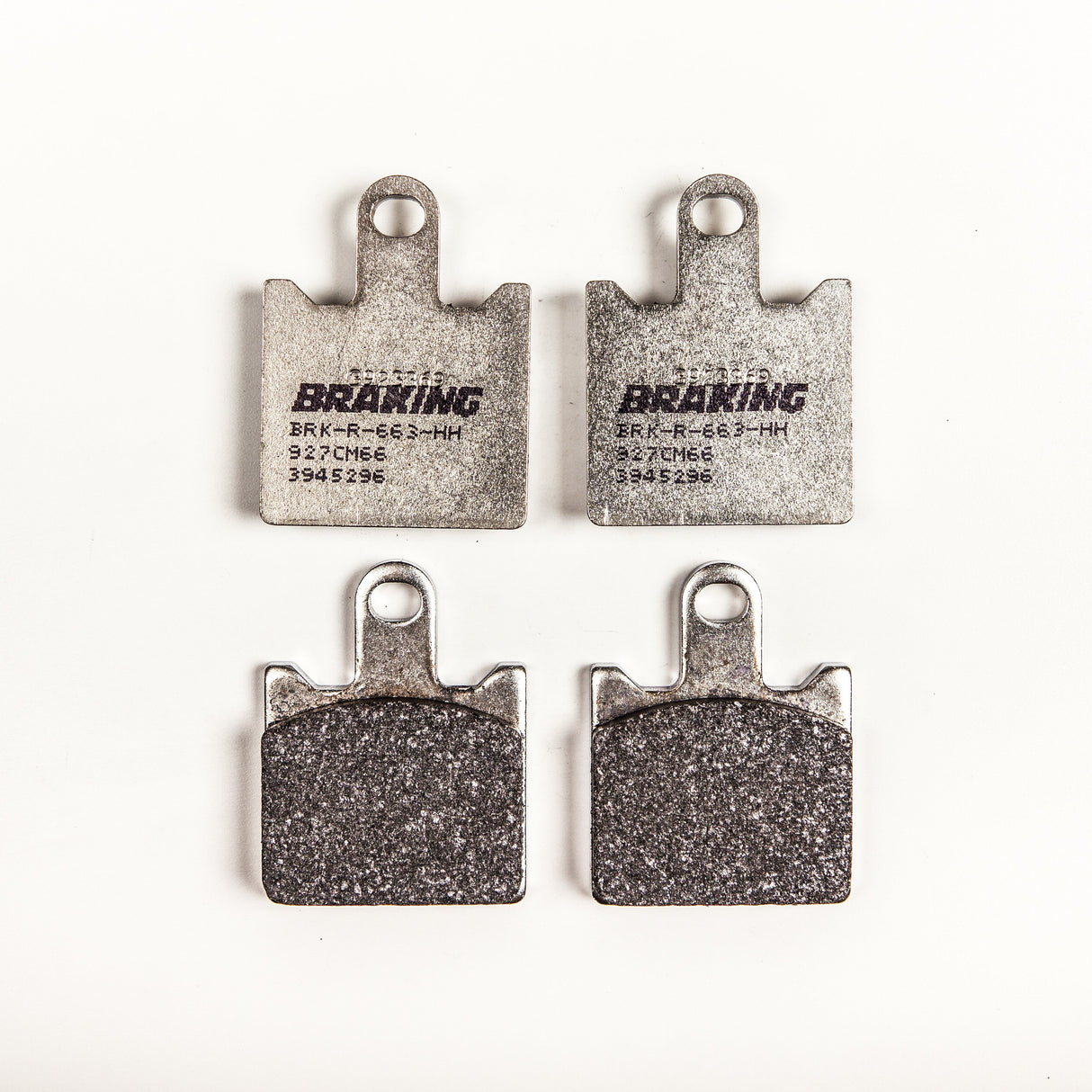 BRAKING Brake Pad Set Sintered High Performance 927CM66