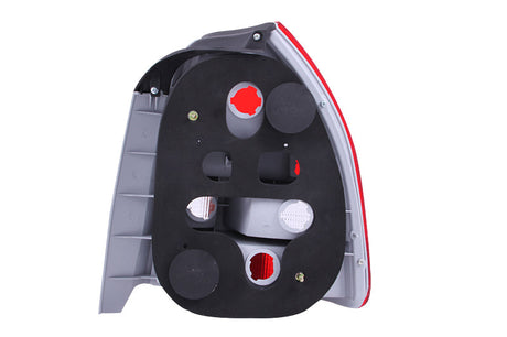 ANZO 1996-2000 Honda Civic Taillights Red/Smoke 221193