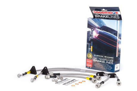 Goodridge 89-91 Civic/CRX w/ rear drum Brake Lines 20013