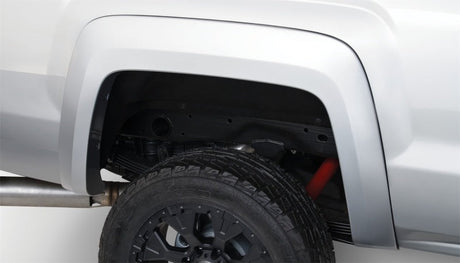 Bushwacker 15-18 GMC Sierra 2500 HD Extend-A-Fender Style Flares 4pc 78.8/97.6in Bed - Black 40966-02