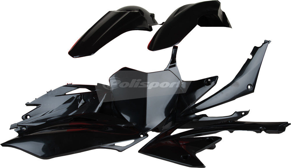 POLISPORT Plastic Body Kit Black 90523