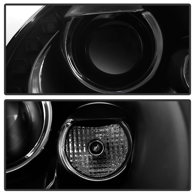 Spyder Volkswagen Beetle 06-10 Projector Headlights DRL LED Black PRO-YD-VB06-DRL-BK 5080929