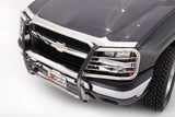 AVS 03-05 Chevy Silverado 1500 Aeroskin Low Profile Acrylic Hood Shield - Smoke 322024