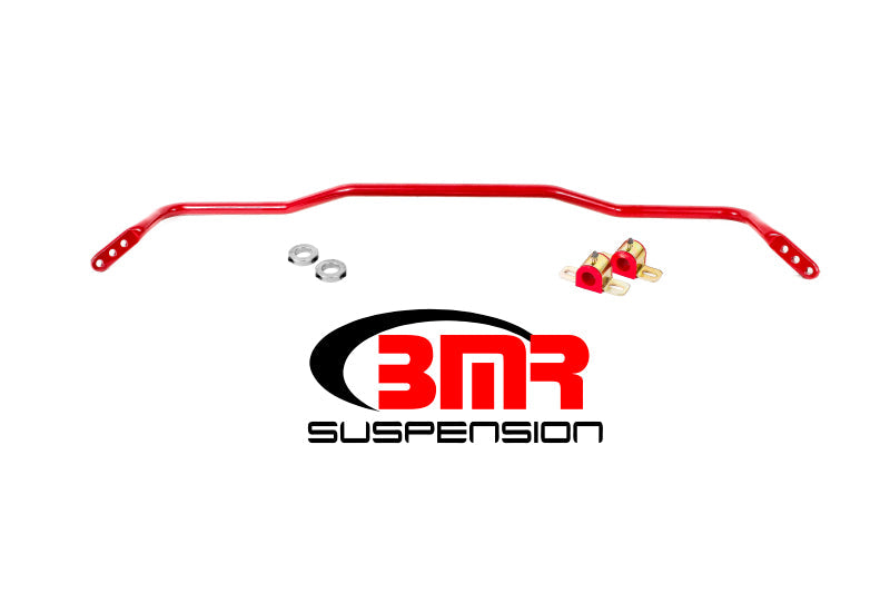 BMR 15-17 S550 Mustang Rear Hollow 25mm 3-Hole Adj. Sway Bar Kit - Red SB045R