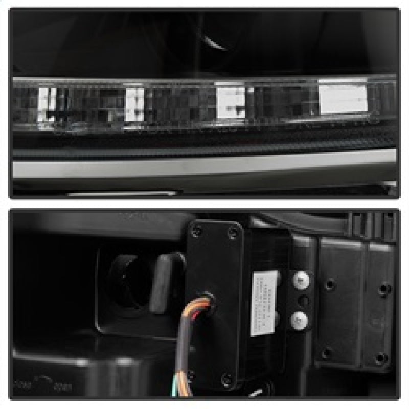 Spyder Lexus GS 300 / 350 / 450 06-11 Headlights - HID Model Only - Black PRO-YD-LG06-HID-DRL-BK 5082800