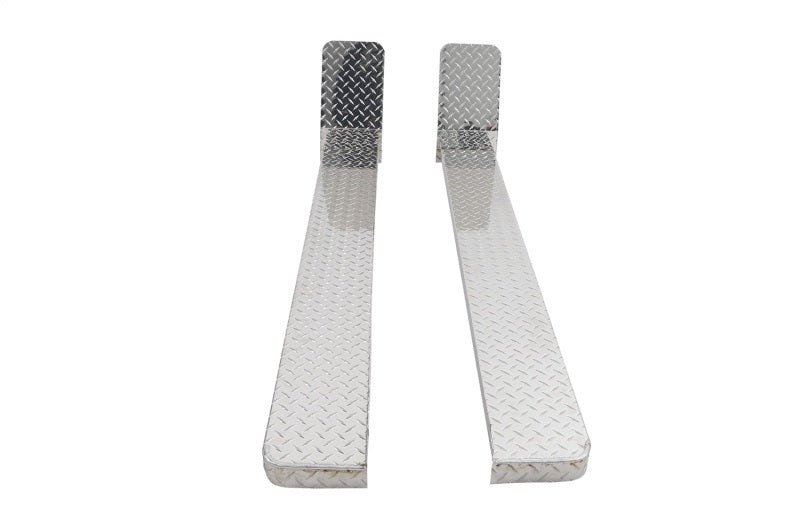 Deezee 08-14 Ford Econoline/E-Series Van Running Board Cab Section Brite-Tread Aluminum (Front Door) DZ 2045