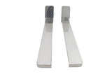 Deezee 08-14 Ford Econoline/E-Series Van Running Board Cab Section Brite-Tread Aluminum (Front Door) DZ 2045