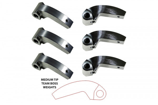 SPEEDWERX Hypershift Team Med Tip Machined Weights 3/Pk 54.8g I-1T