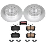 Power Stop 10-13 Audi A3 Rear Z23 Evolution Sport Coated Brake Kit CRK5671