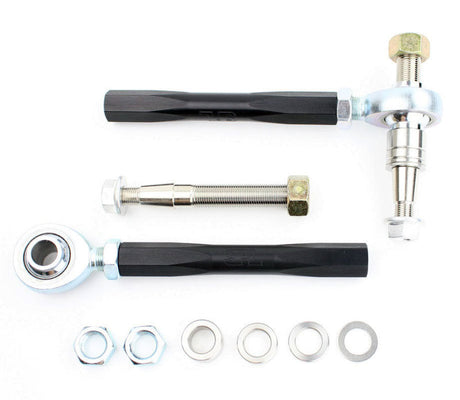 SPL Parts 2009+ Nissan 370Z Front Outer Tie Rod Ends Adjustable for Bumpsteer SPL TRE Z34