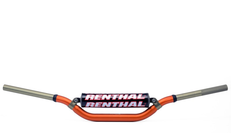 Renthal RC/ 04-18 Honda CRF/ 06+ Kawasaki KX/ KXF Twinwall Pad - Orange 997-01-OR-02-185