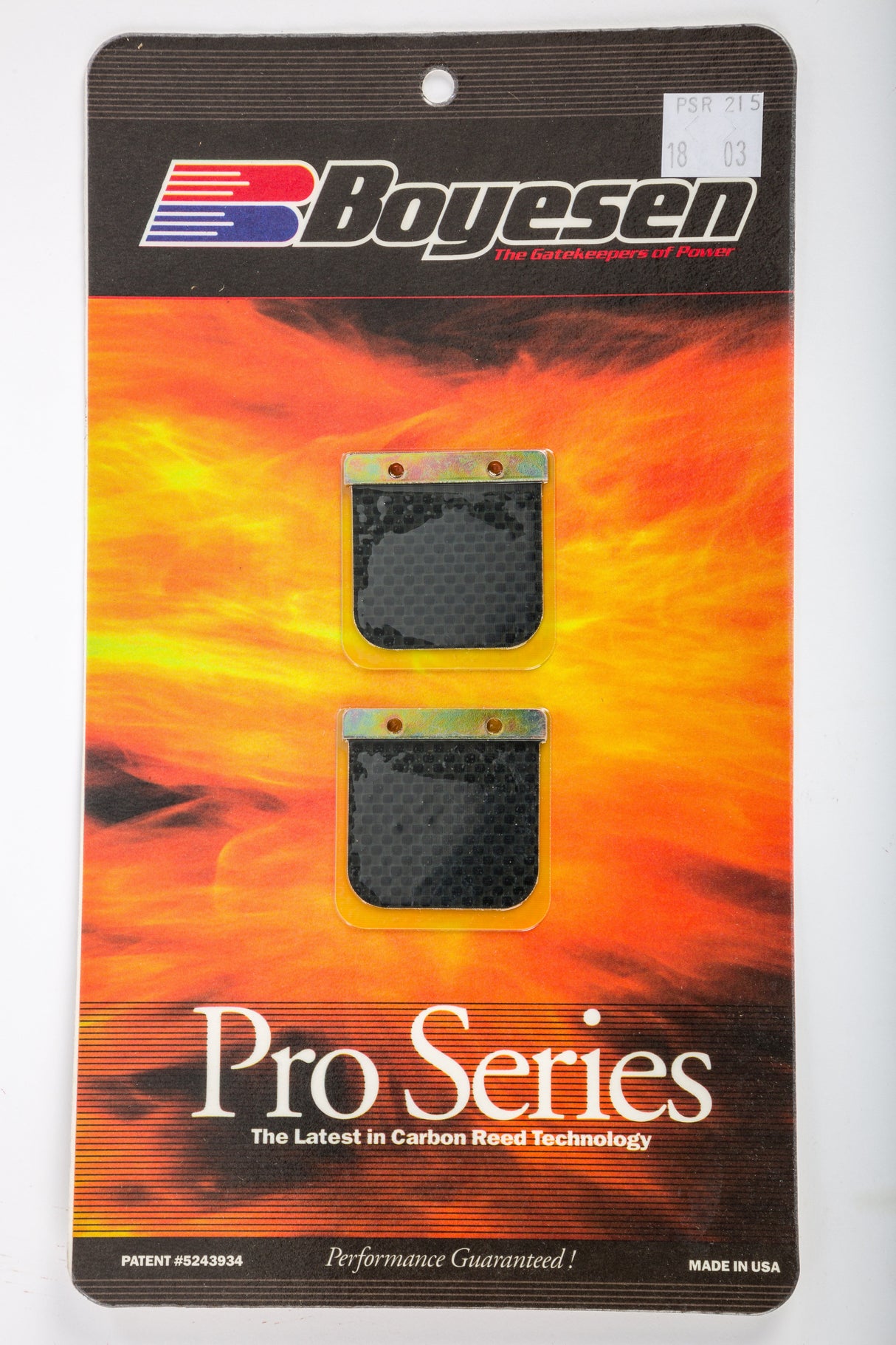 BOYESEN Motorcycle Pro Reeds PSR-215