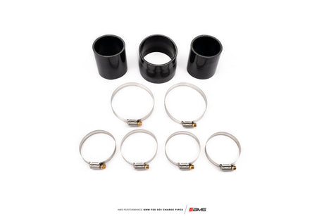 AMS Performance 15-18 BMW M3 / 15-20 BMW M4 w/ S55 3.0L Turbo Engine Charge Pipes AMS.39.09.0001-1
