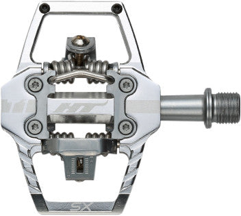 HT COMPONENTS T1-Sx Bmx Pedals Silver 68x84x17mm Cleat Included 102001T1SX202101