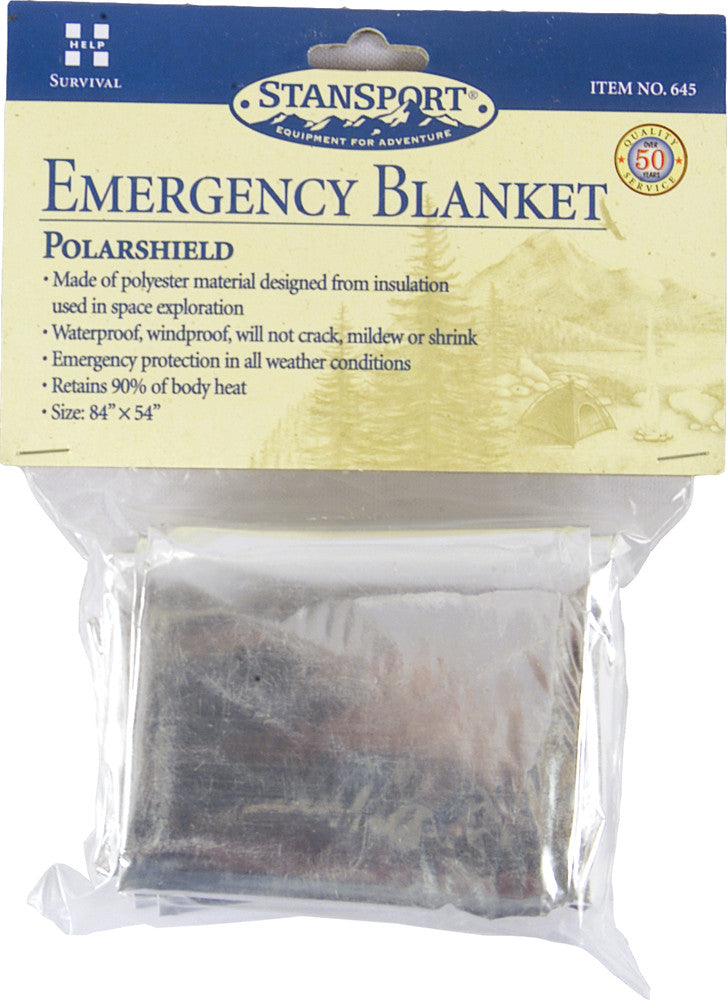 STANSPORT Polarshield Emergency Blanket Triple Thick 14oz 646