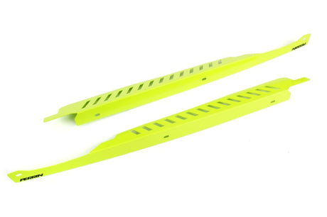 Perrin 11-14 Subaru WRX/STI Fender Shroud Set - Neon Yellow PSP-ENG-549NY