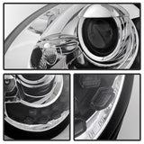 Spyder Volkswagen Beetle 1998-2005 Projector Headlights DRL Chrome PRO-YD-VB98-DRL-C 5080554