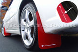 Rally Armor 05-09 Subaru Legacy GT / Outback Red UR Mud Flap w/ White Logo MF4-UR-RD/WH