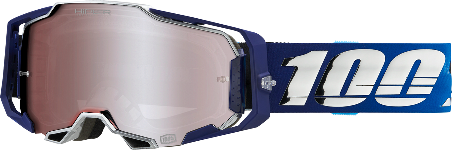 100% Armega Goggles - Novel - HiPER Silver Mirror 50003-00006