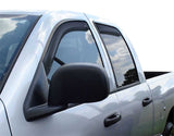 AVS 06-08 Dodge RAM 1500 Mega Cab Ventvisor In-Channel Front & Rear Window Deflectors 4pc - Smoke 194845