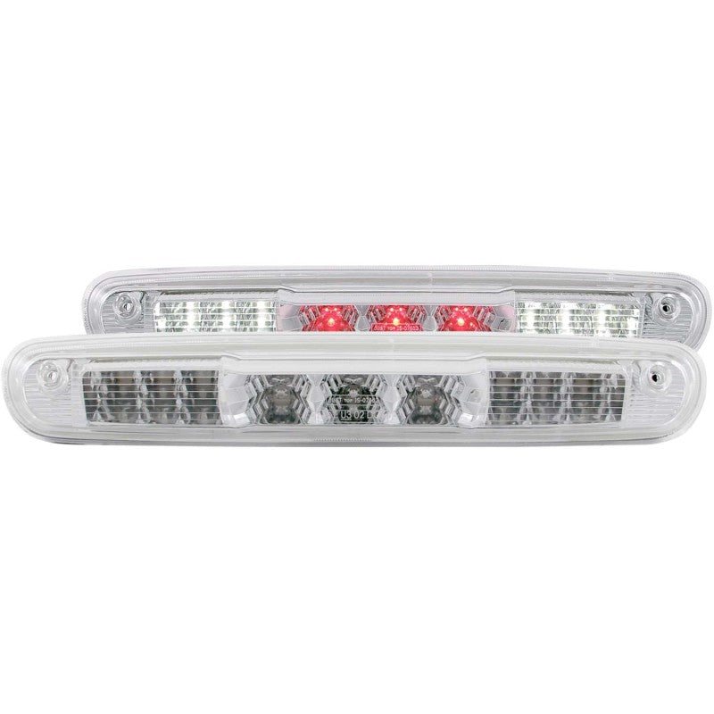 ANZO 2007-2013 Chevrolet Silverado 1500 LED 3rd Brake Light Chrome B - Series 531066