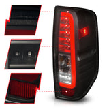 ANZO 2005-2021 Nissan Frontier LED Taillights Black Housing/Smoke Lens 311444