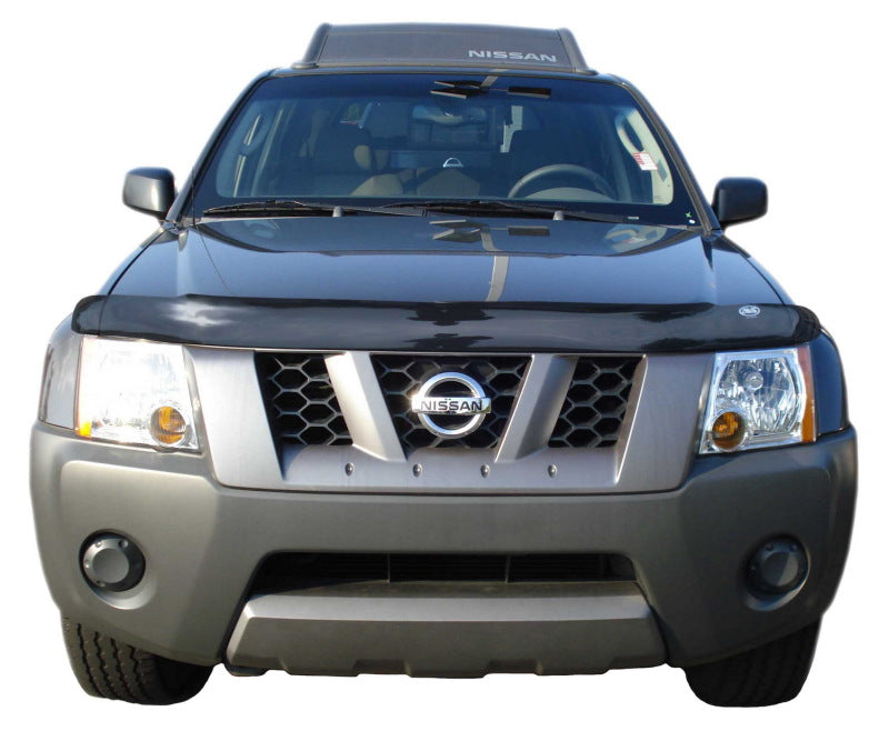 AVS 05-16 Nissan Xterra High Profile Bugflector II Hood Shield - Smoke 24557