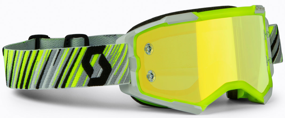 SCOTT Fury Goggle Yellow/Grey Yellow Chrome Works 272828-4331289