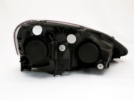 ANZO 2002-2004 Acura Rsx Crystal Headlights Black 121209