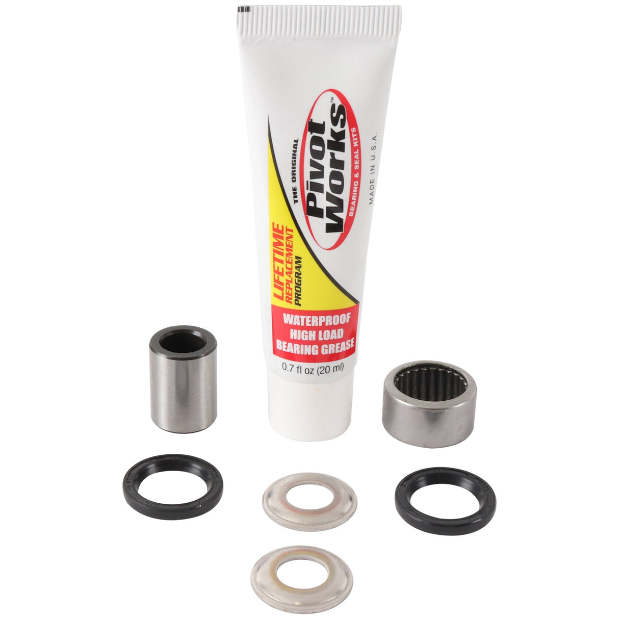 PIVOT WORKS Rear Shock Bearing Kit Gas PWSHK-G01-001
