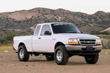 Fabtech 2.5in Perf Sys w/Perf Shks 98-08 Ford Ranger 2WD Coil Spring Front Susp w/4Cyl&3.0L K2108