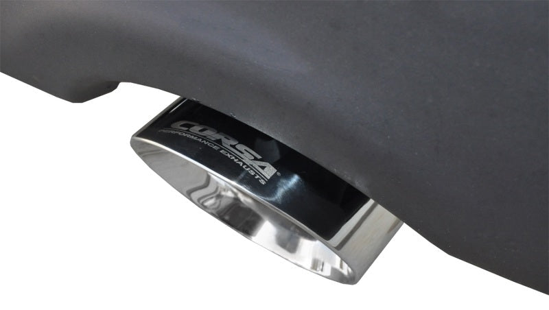 Corsa 09-14 Dodge Ram 1500 4.7L Quad/Crew Cab/Short Bed Polished Dual Exit Cat-Back Exhaust 14405