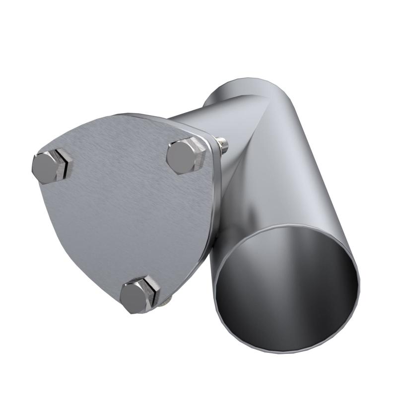 QTP 3in Weld-On QTEC Exhaust Cutout Y-Pipe 10300