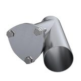 QTP 3in Weld-On QTEC Exhaust Cutout Y-Pipe 10300