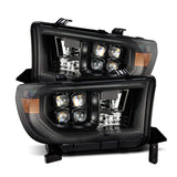 AlphaRex 07-13 Toyota Tundra NOVA LED Proj Headlights Alpha-Black w/Activ Light/Seq Signal/DRL 880820