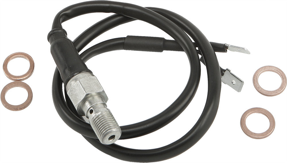 GOODRIDGE Banjo Bolt 10mmx1.0 Short 08-13 Touring PBLBOLT08