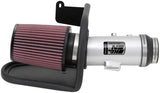K&N 13-14 Honda Accord 3.5L V6 69 Series Typhoon Air Intake System - Silver Cold Air Intake Kit 69-1212TS
