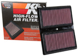 K&N 15-17 Audi A1 L3-1.0L F/l - Replacement Drop In Air Filter 33-3037