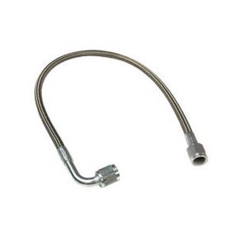 Fragola -4AN PFTE Hose Assembly Straight x 90 Degree 36in 410-1-2-36