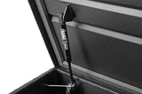 Deezee Universal Tool Box - Red Crossover - Single Lid Black BT Pull Handle (Low/Txt Blk) DZ 10170LTB