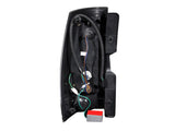 ANZO 2007-2013 Chevrolet Suburban LED Taillights Black 311084