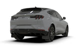 Rally Armor 21-23 Ford Mustang Mach-E Black UR Mud Flap w/ Red Logo MF96-UR-BLK-RD