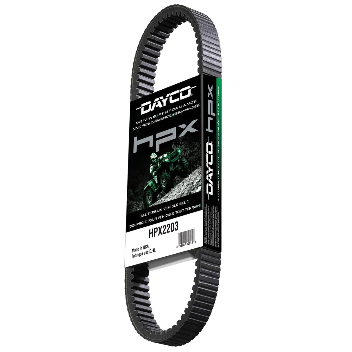 DAYCO Hpx Atv Belt HPX2255