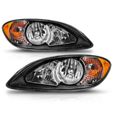 ANZO 2008-2016 International Prostar Crystal Headlights Black Housing (OE Replacement) 131032