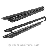 Go Rhino 2021+ Ford Bronco Dominator Extreme D1 Side Steps w/Brackets - Textured Black D14131T